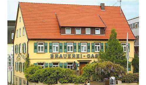 Brauereigasthof Dachsenfranz Zuzenhausen Экстерьер фото