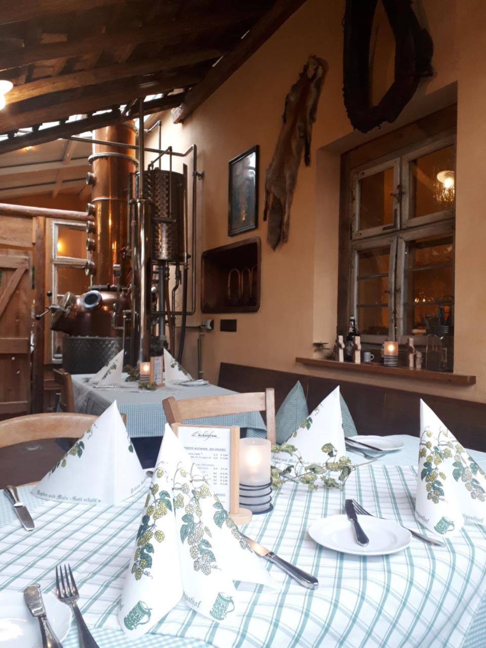 Brauereigasthof Dachsenfranz Zuzenhausen Экстерьер фото